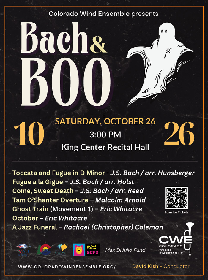 Bach and Boo Saturday October 26th